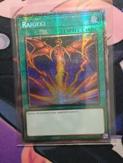 Yu-Gi-Oh! Raigeki MP25-EN015 * Starlight Rare * 1st Edition NM - Image 2