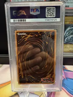 2022 Yugioh Dark Magician Girl MAMA-EN107 Secret Pharaoh Rare PSA 10 - Image 4