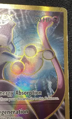 Mewtwo EX 103/108 Evolutions Pokemon TCG Holo Full Art Ultra Rare Card - MP - Image 3