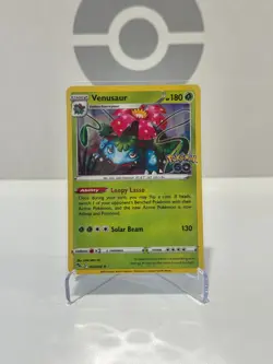 Venusaur 003/078 Holo Pokemon Go Pokemon Card - NM - Image 1