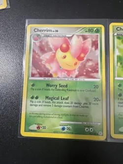 Cherrim 45/130 Diamond & Pearl Cherubi 75/130 Cherries 🍒 Pokemon Card Lot - Image 3