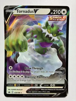 Tornadus Pokemon Card Lot - Tornadus V - NM/LP Gift Set - Image 2