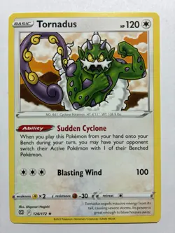 Tornadus Pokemon Card Lot - Tornadus V - NM/LP Gift Set - Image 5