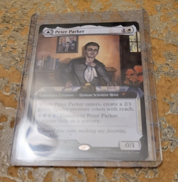 NYCC 2025 MTG Peter Parker / Amazing SPIDER-MAN PROMO Card Magic Gathering - Image 2