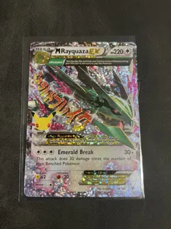 M Rayquaza EX 76/108 Pokemon Celebrations Holo Card NM 🔥 - Image 1