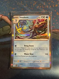 Inteleon Stamped Prerelease Promo Holo Pokemon Card MEP 002 - Image 1
