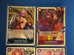 Vinsmoke Reiju One Piece TCG 4-card lot OP12 Super Rare+OP11 Rare+more - PWE - Image 3