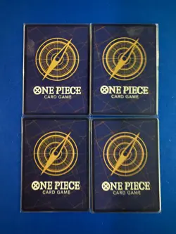 Trafalgar Law One Piece TCG 4-card lot OP12 Super Rare+OP09 Rar3+more ships PWE - Image 2