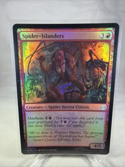 MTG Magic the Gathering Spider-Islanders (91/314) Marvel's Spider-Man NM FOIL - Image 1