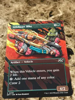 VELOHEART BIKE Magic MTG Aetherdrift Borderless - Image 1
