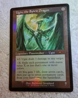 MTG MagicCon Ugin, the Spirit Dragon (Retro FOIL) - Festival Box Las Vegas 2025 - Image 1