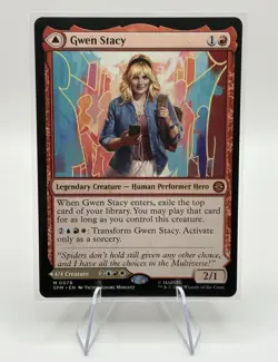 Gwen Stacy - Marvel's Spider-Man (SPM) - MTG Mythic Rare #78 | Regular Card - Image 3