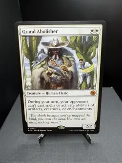 MTG Outlaws of Thunder Junction The Big Score Grand Abolisher Regular Mythic NM! - Image 1