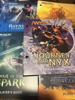 (5) LOTMagic the Gathering Players Guide Fat Pack Booster Color MTG Books - Image 1