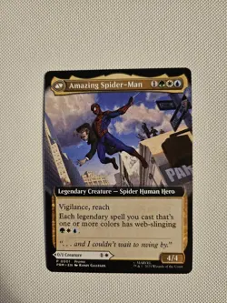 Amazing Spider-Man/Peter Parker NYCC 2025 Magic The Gathering Promo MTG NM - Image 1