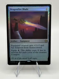 Dragonfire Blade - Tarkir: Dragonstorm (TDM) - MTG Rare #240 | Foil Card - Image 3