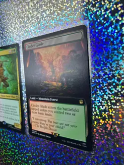 MTG Rare Regular: 0485 Cinder Glade (Extended Art); 0133 Kraven the Hunter - Image 3