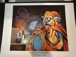 MTG Collector Protector Art Print From The Family Of Christopher Rush - Image 1