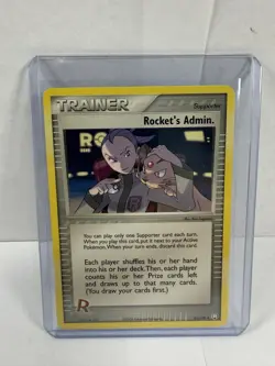 Pokemon Rocket’s Admin 86/109 Team Rocket Returns Uncommon Non Holo - Image 1