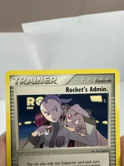 Pokemon Rocket’s Admin 86/109 Team Rocket Returns Uncommon Non Holo - Image 4