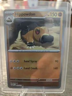 Pokemon TCG - Hippowdon 053/131 Master ball - NM -Prismatic Evolutions - Image 1