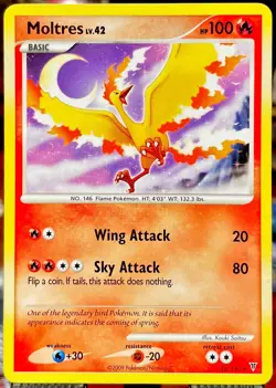 NM 🔥 2009 Pokemon Platinum Supreme Victors Moltres 36/147 - Image 1