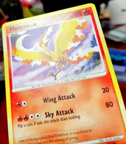 NM 🔥 2009 Pokemon Platinum Supreme Victors Moltres 36/147 - Image 3