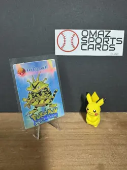 Voltorb & Electabuzz - 2000's Pokemon Prism Vending Sticker - NM - Image 1