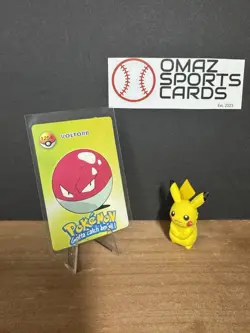 Voltorb & Electabuzz - 2000's Pokemon Prism Vending Sticker - NM - Image 2
