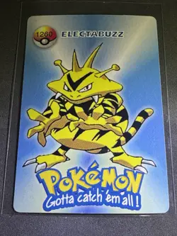 Voltorb & Electabuzz - 2000's Pokemon Prism Vending Sticker - NM - Image 4
