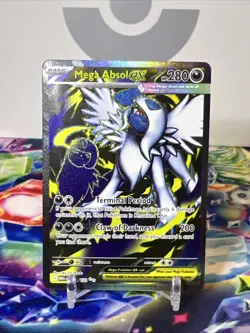Mega Absol ex Full Art Ultra Rare 161/132 Pokemon Mega Evolution English NM - Image 1