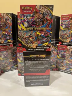 Pokemon TCG: Mega Evolution Booster Bundle Set/12 SEALED - Image 5