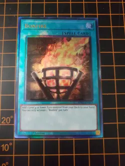 Bonfire RA03-EN073 Collector’s Rare 1st Ed. YuGiOh! TCG NM With Top Loader - Image 2