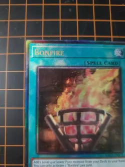 Bonfire RA03-EN073 Collector’s Rare 1st Ed. YuGiOh! TCG NM With Top Loader - Image 4