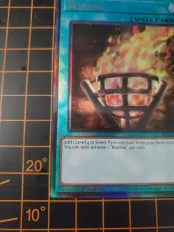 Bonfire RA03-EN073 Collector’s Rare 1st Ed. YuGiOh! TCG NM With Top Loader - Image 5