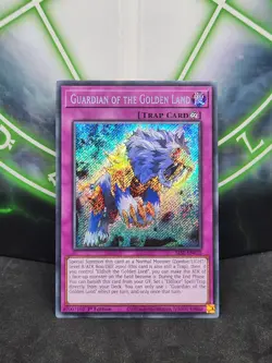Yugioh Guardian of the Golden Land SESL-EN032 Secret Rare 1st Edition NM - Image 1