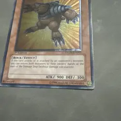 Yugioh Neo-Spacian Grand Mole STON-EN005 Ultimate Rare Hp - Image 3