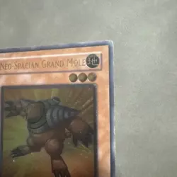 Yugioh Neo-Spacian Grand Mole STON-EN005 Ultimate Rare Hp - Image 4