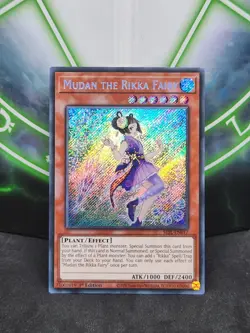 Yugioh Mudan the Rikka Fairy SESL-EN017 Secret Rare 1st Edition NM - Image 1