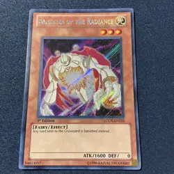*** BANISHER OF THE RADIANCE *** SECRET RARE 1ST EDITION LCGX-EN225 YUGIOH! - Image 1