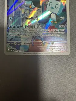 Pokemon TCG Eiscue Scarlet & Violet Paldea Evolved Holo Card 205/193 - Image 3