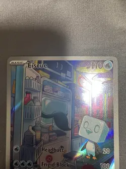 Pokemon TCG Eiscue Scarlet & Violet Paldea Evolved Holo Card 205/193 - Image 4