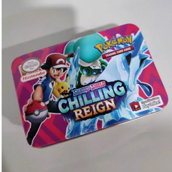 Pokemon Card Metal Box Tin Sealed | Paradox | Surging Sparks Charizard | 42 Pcs - Image 1