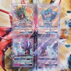 Marshadow + Toxapex GX - Full Arts + Regulars - Pokemon Cards Lot #165 - Image 1