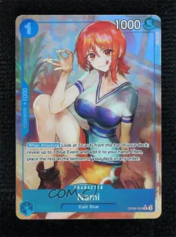 2024 One Piece Card Game: Emperors in the New World OP09 R (Alt Art) Nami - Image 1
