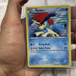 Keldeo 47/149 - Pokemon Boundaries Crossed Holo Rare Card LP/NM Nintendo TCG - Image 1
