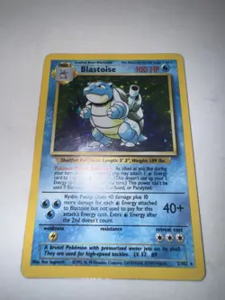 Pokemon TCG Blastoise Base Set 2/102 Unlimited Holo Rare Card! 1999🌊🌊🌊 - Image 2