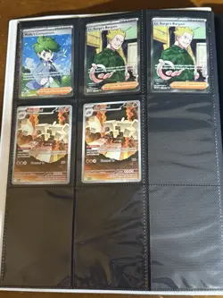 32 MEGA EVOLUTION FULL ART & TRAINER POKEMON CARDS + NEW WHITE FLARE BINDER - Image 4