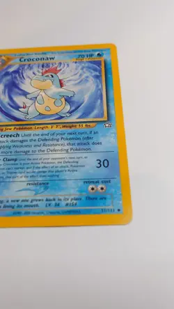 Croconaw 31/111 2000 Neo Genesis Uncommon WOTC Vintage Pokemon Card - Image 4