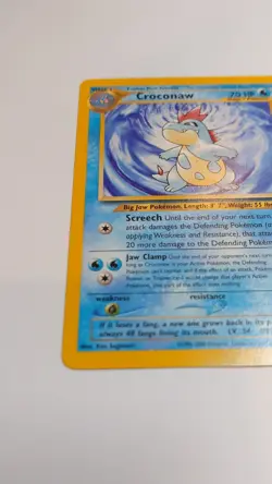 Croconaw 31/111 2000 Neo Genesis Uncommon WOTC Vintage Pokemon Card - Image 5